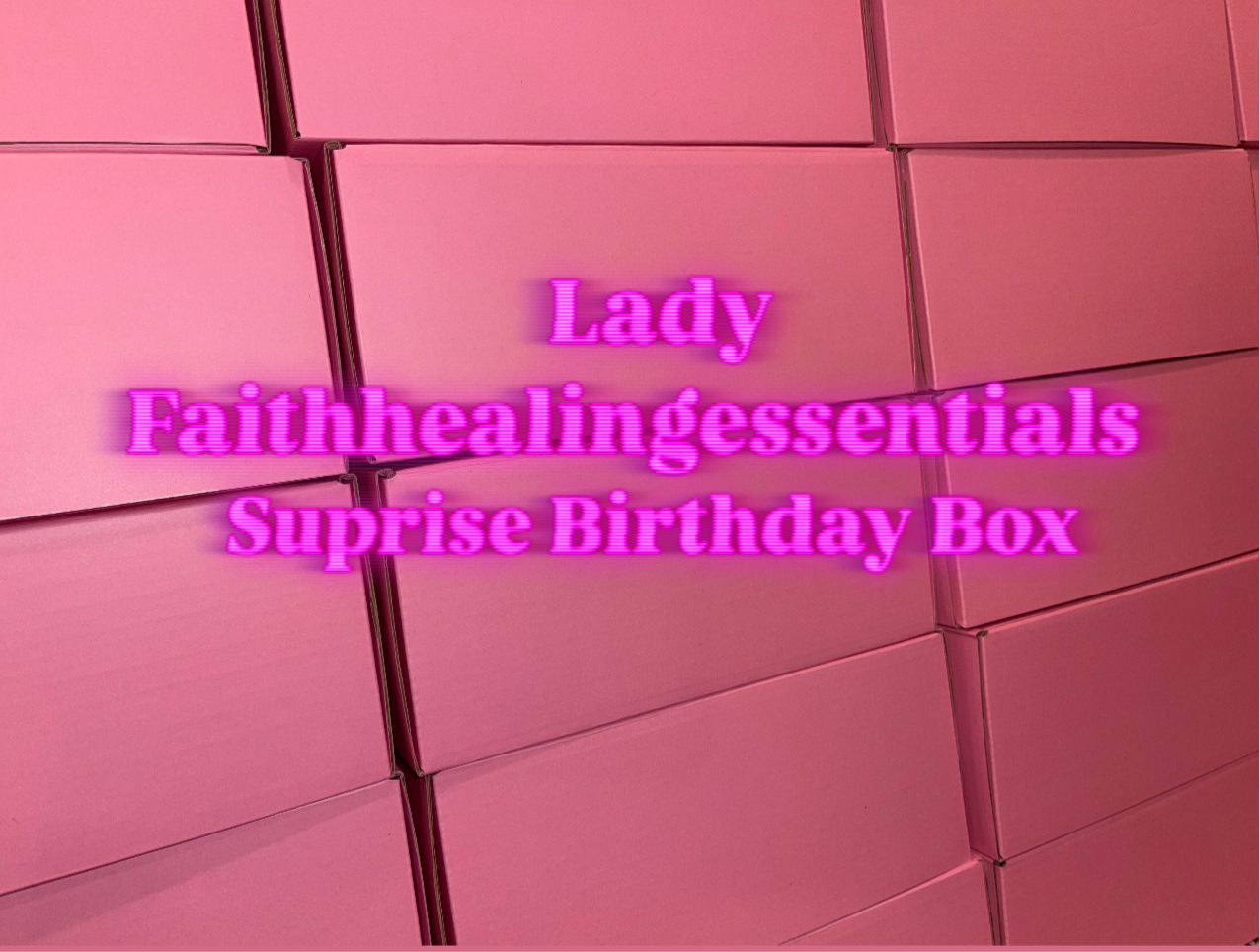 Lady’s Surprise Birthday box💖